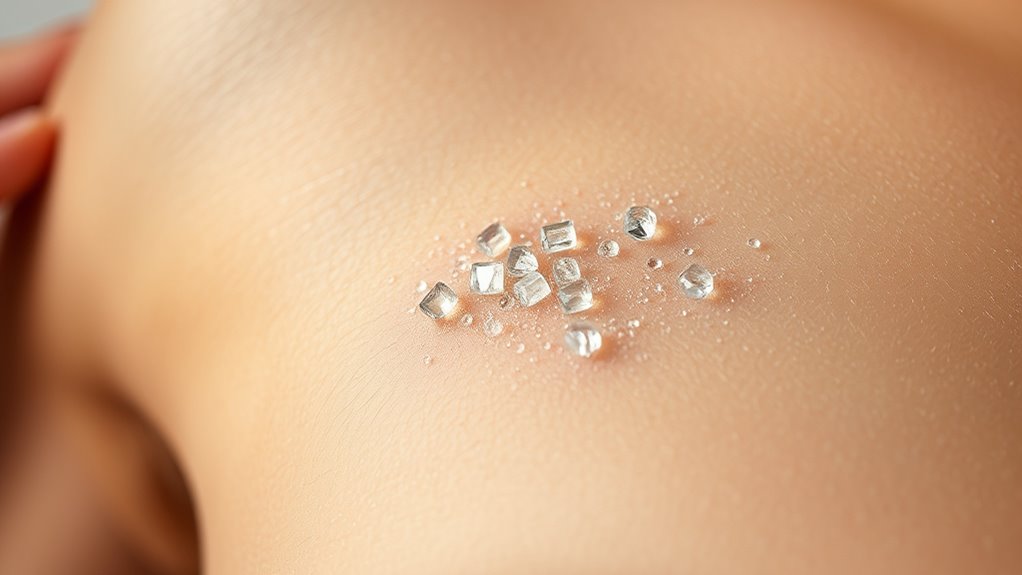 antiperspirant skin interaction process