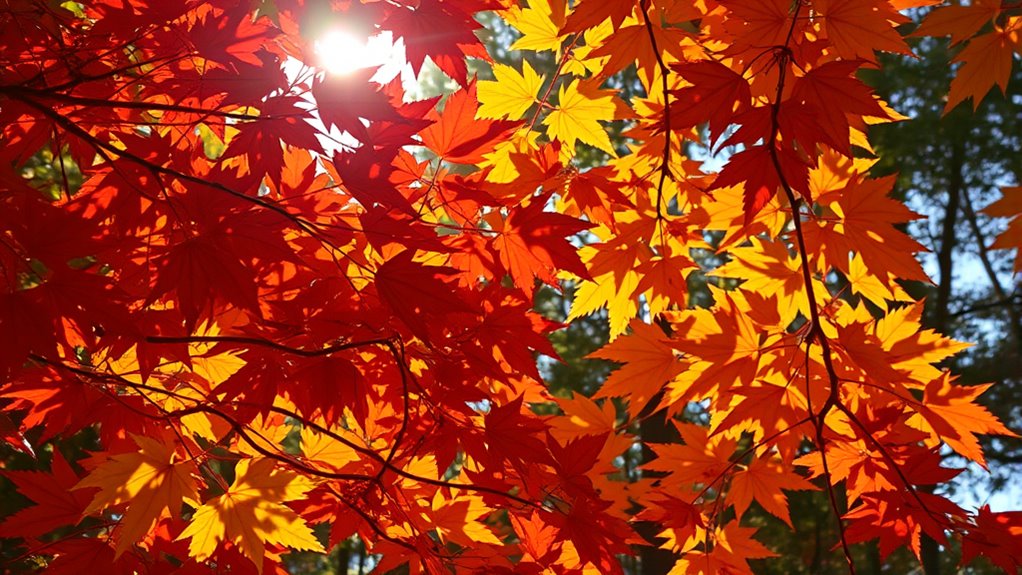 autumn leaf protective mechanisms