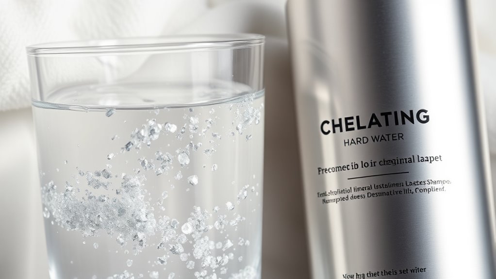 chelating agents remove mineral buildup