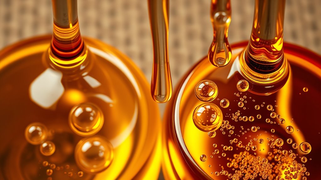 chemical composition affects oil properties