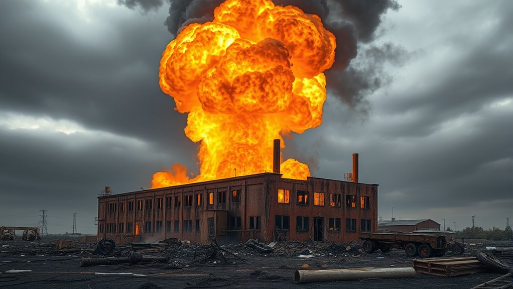 chemical explosion aftermath consequences