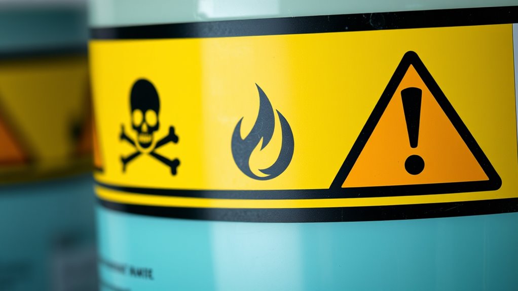 chemical hazard communication symbols