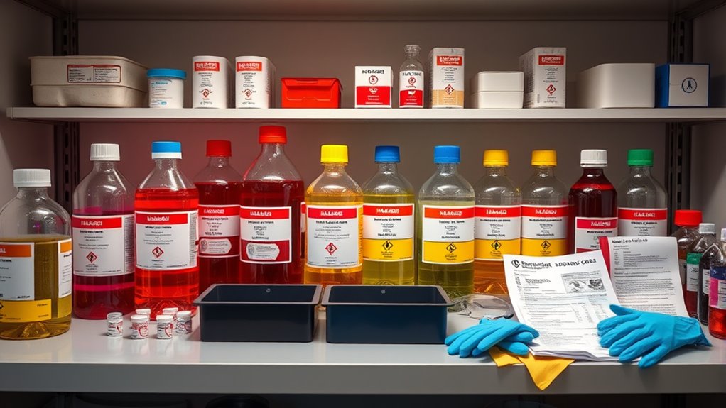 chemical hazard organization and segregation