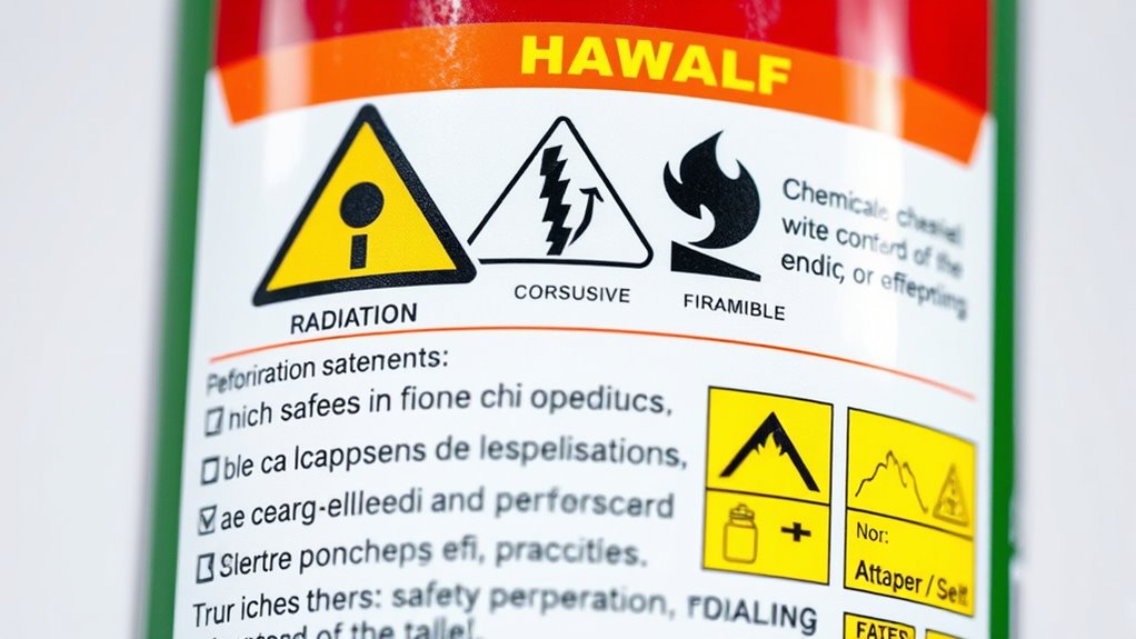 chemical hazard safety information