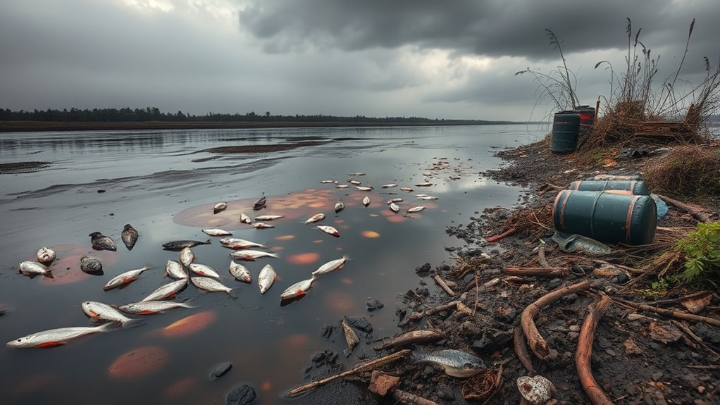 chemical pollutants harm biodiversity