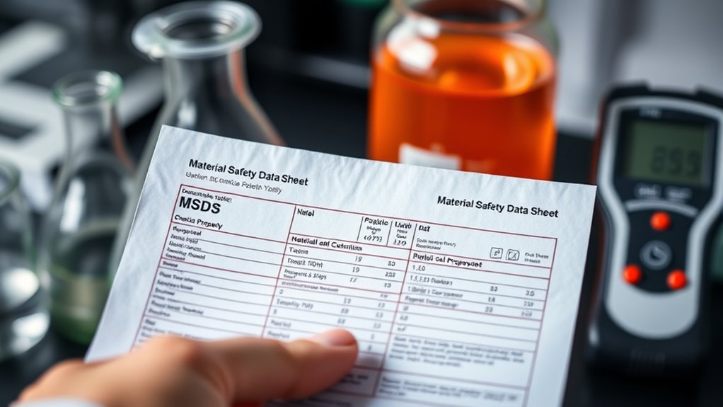 chemical property data interpretation