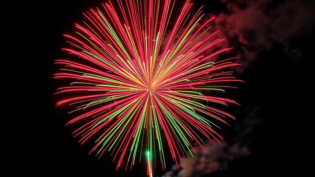chemical reactions produce colors