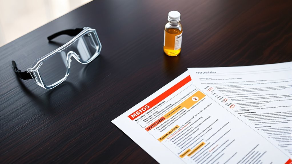 chemical safety data components