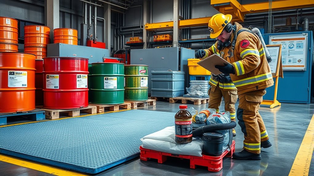 chemical spill emergency procedures