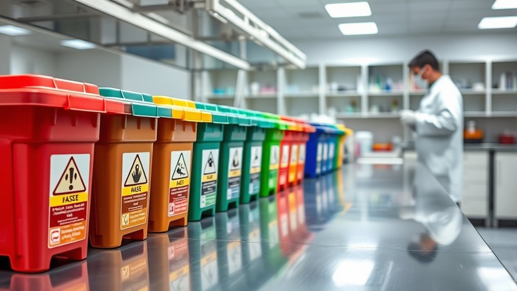 chemical waste segregation procedures