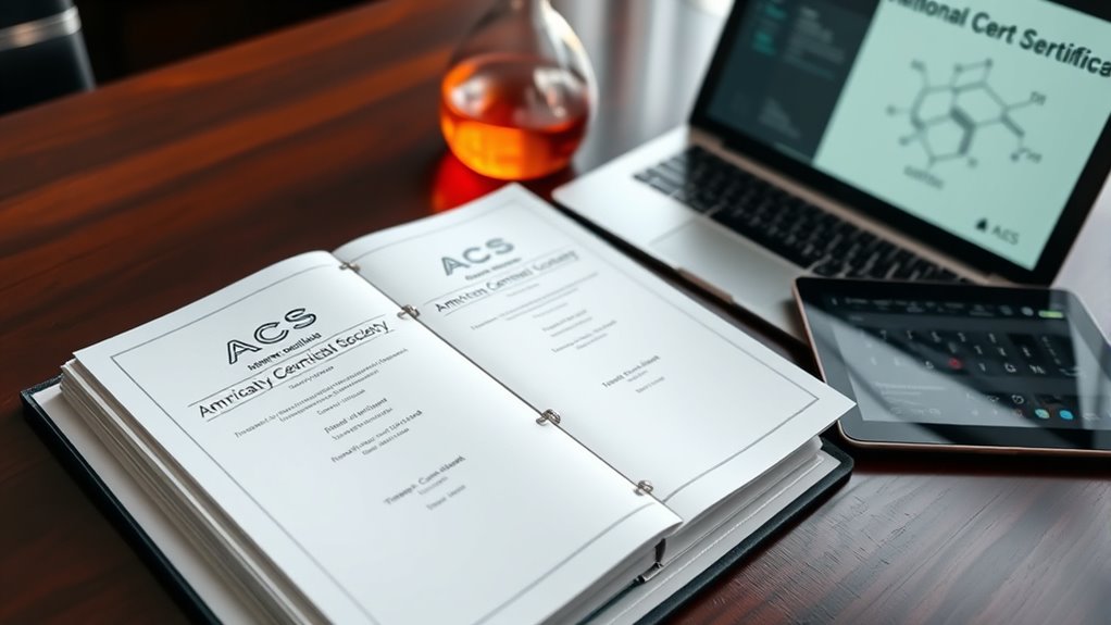 chemistry certification enhances career