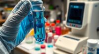 chemists analyze unknown substances