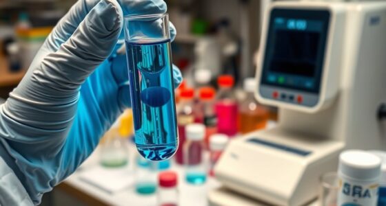chemists analyze unknown substances