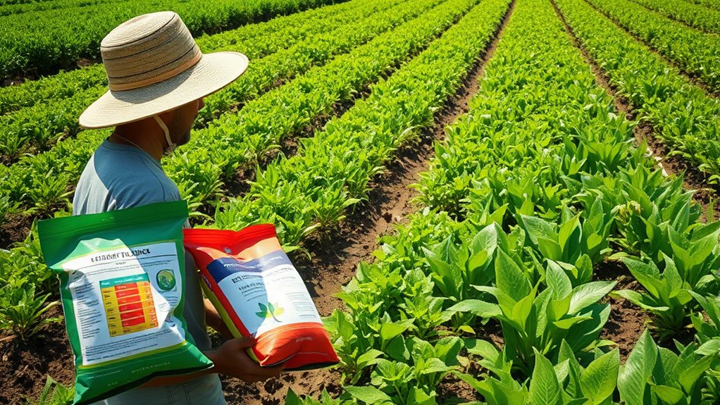 choosing appropriate fertilizer types