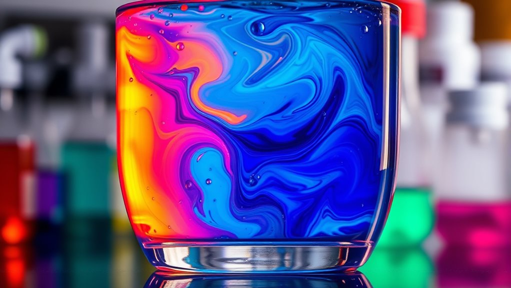 color changing temperature sensitive liquid