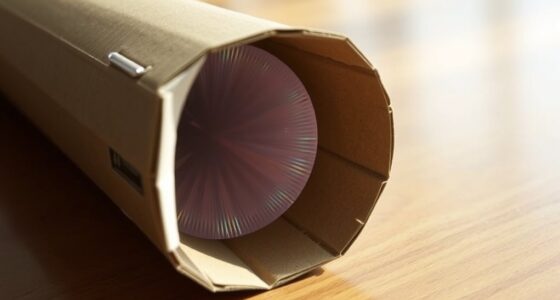 constructing a homemade spectroscope
