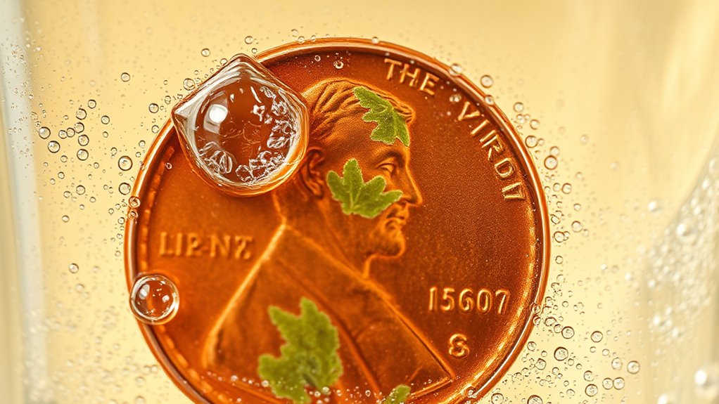copper reacts with acetic acid