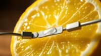 creating a lemon powered battery