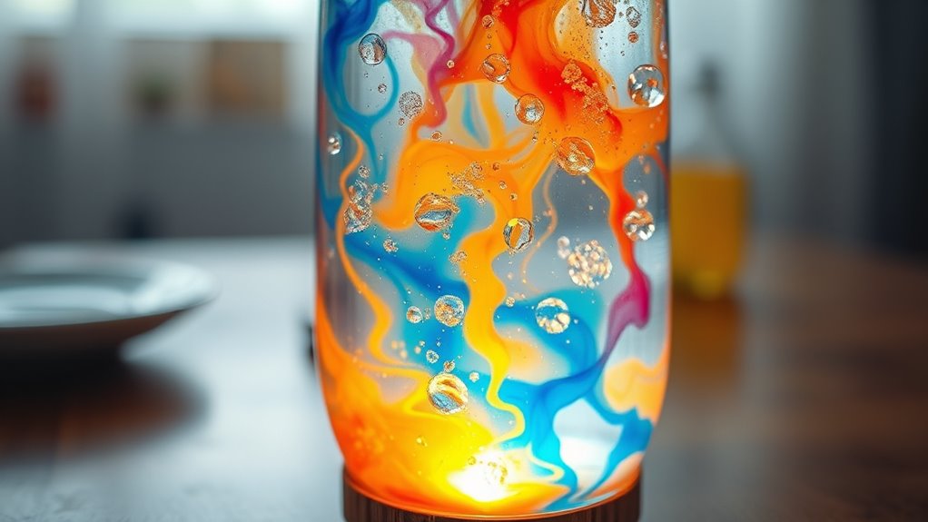diy household lava lamp