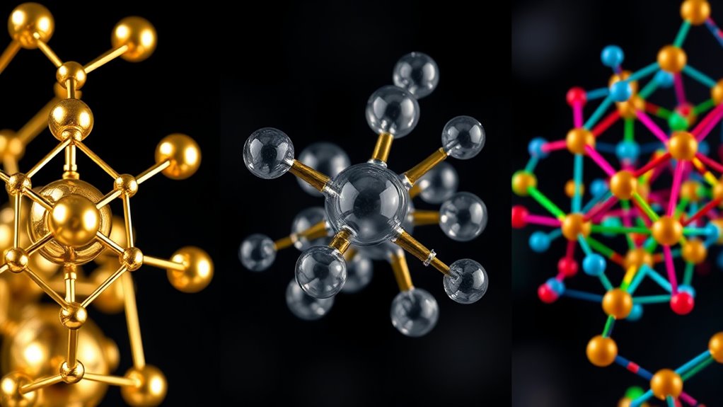 elements molecules compounds
