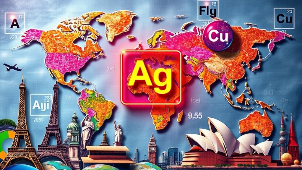 elements named after discovery sites