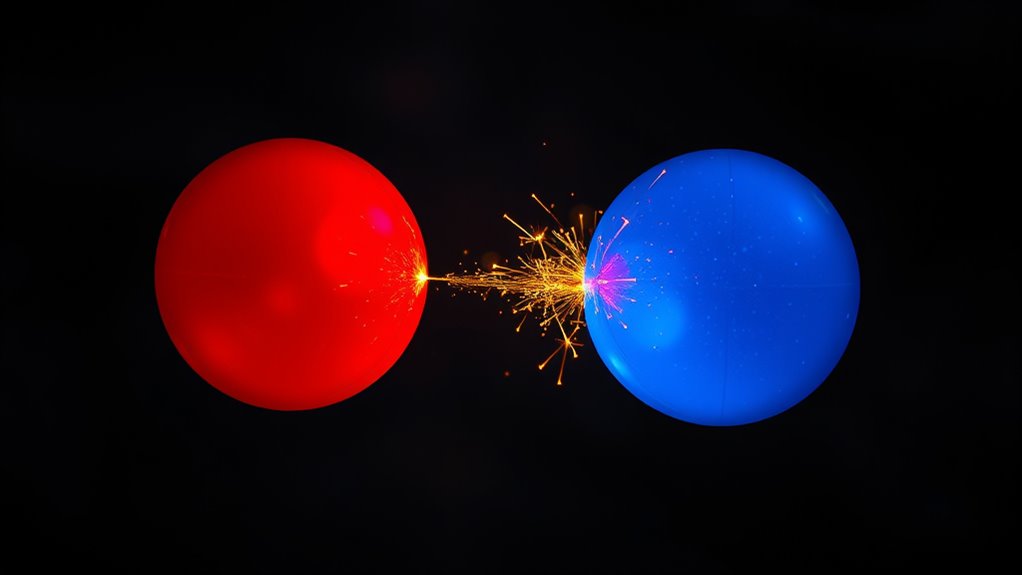 energy release during bonding