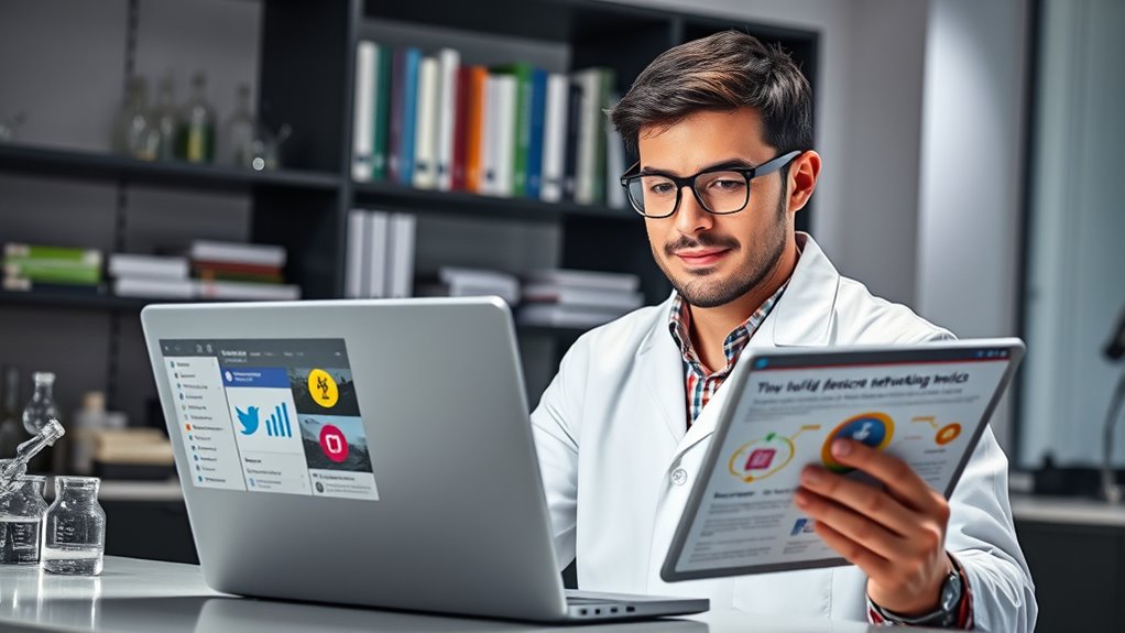 enhance online chemistry networking