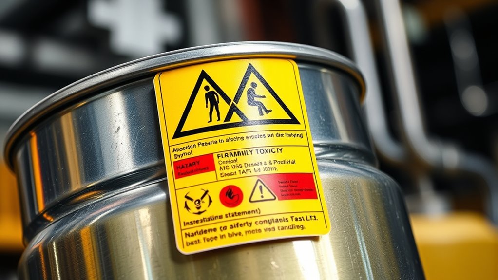 ensure chemical label compliance