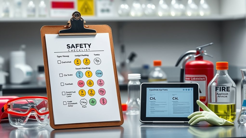 ensure safe experimental procedures