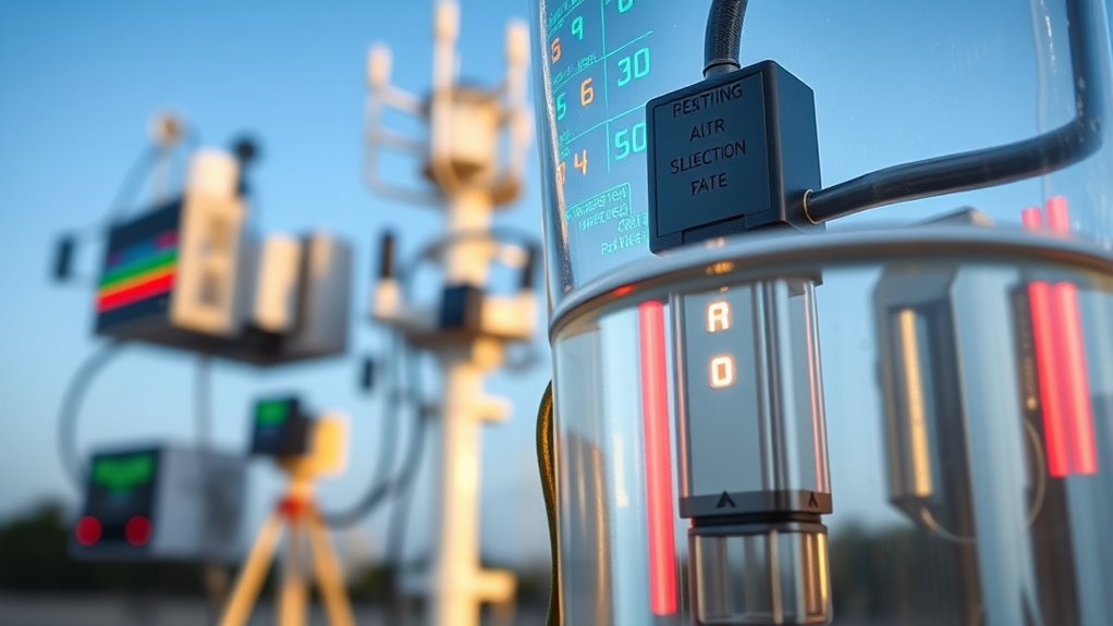 environmental pollutant detection systems