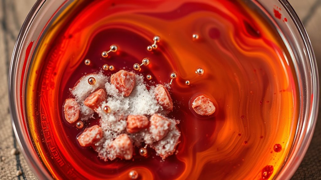enzymes target specific stains