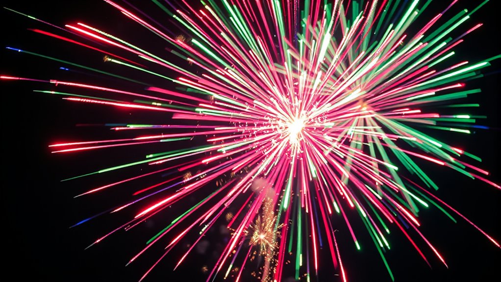 factors affecting firework colors