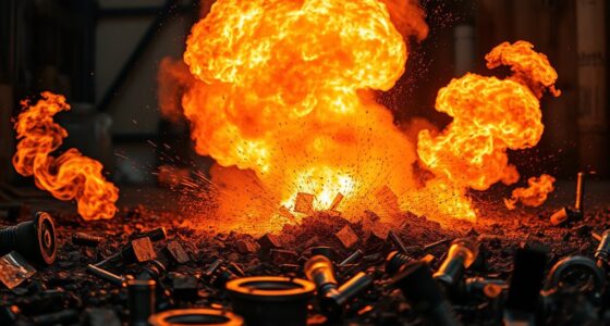 factors leading to explosive reactions