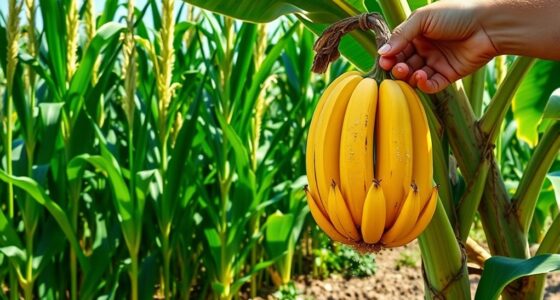 fertilize corn and bananas