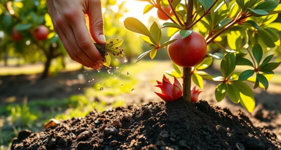 fertilizer application boosts growth