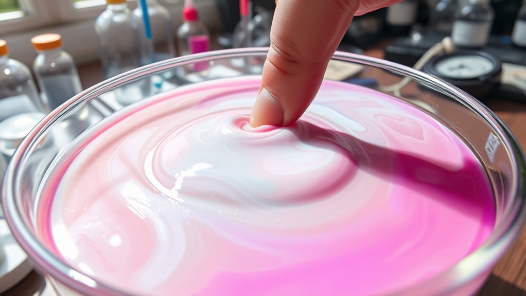 fluid behavior under stress
