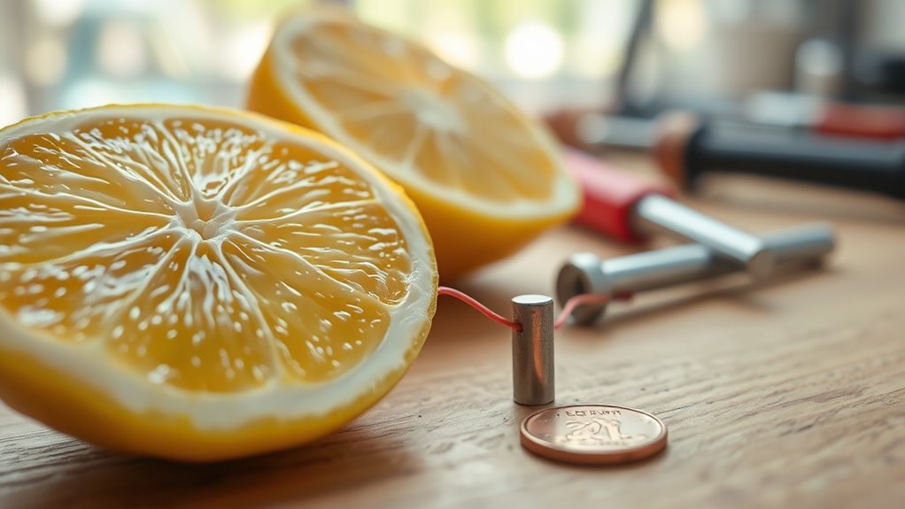gather electrodes and lemons