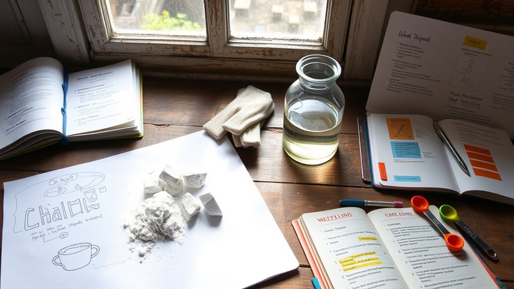 gather materials and prepare workspace