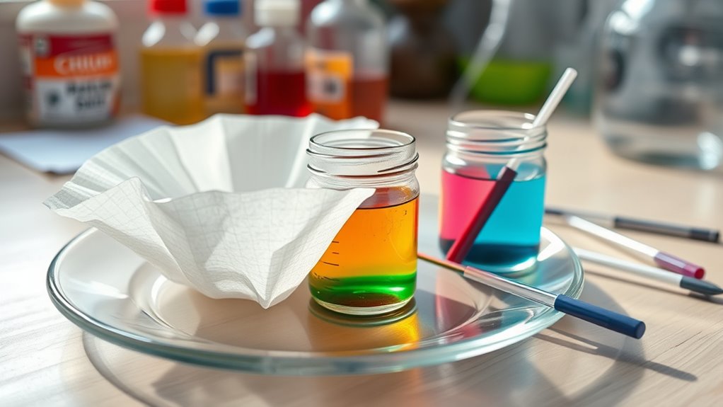gather materials for chromatography
