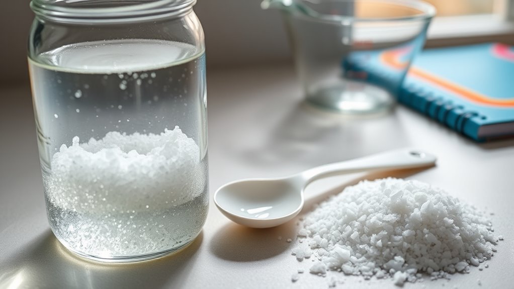 gather materials prepare salt solution