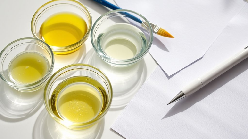 gather supplies for invisible ink
