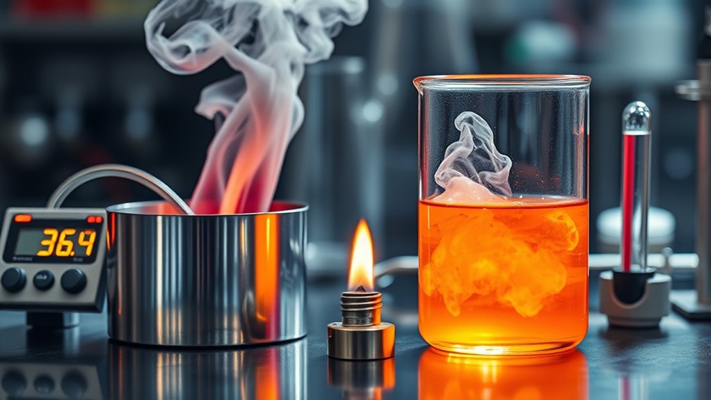 heat reactions energy transfer