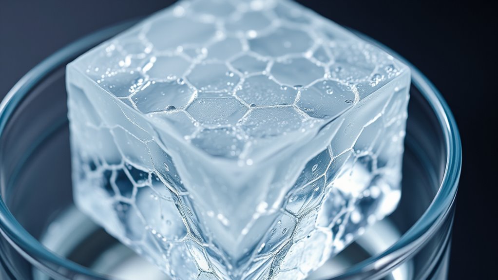 hexagonal lattice creates voids