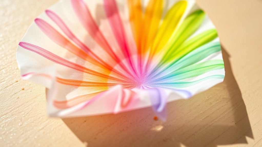 home coffee filter chromatography