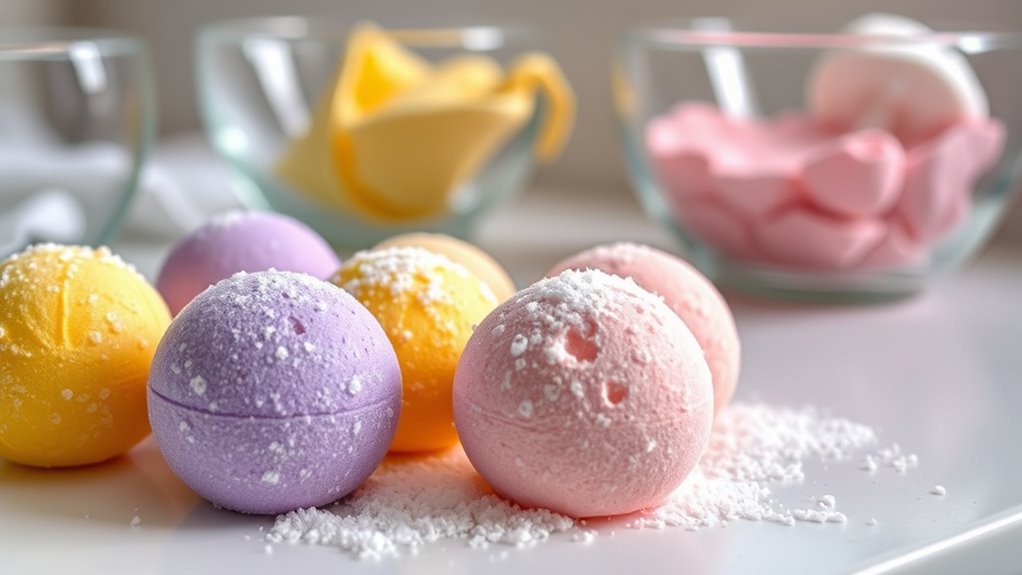 homemade bath bomb science