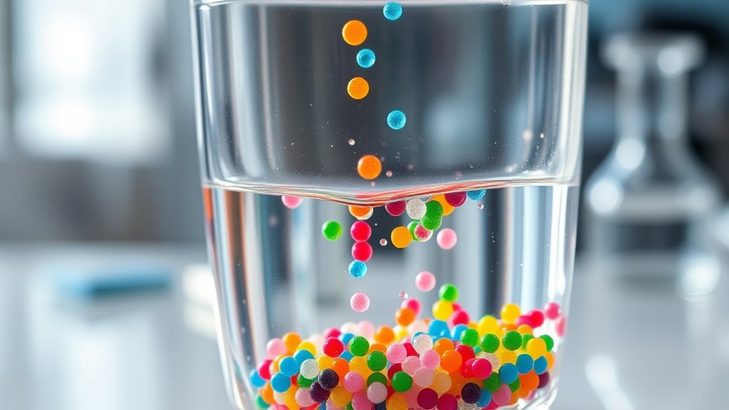 homogeneous mixture of dissolved substances