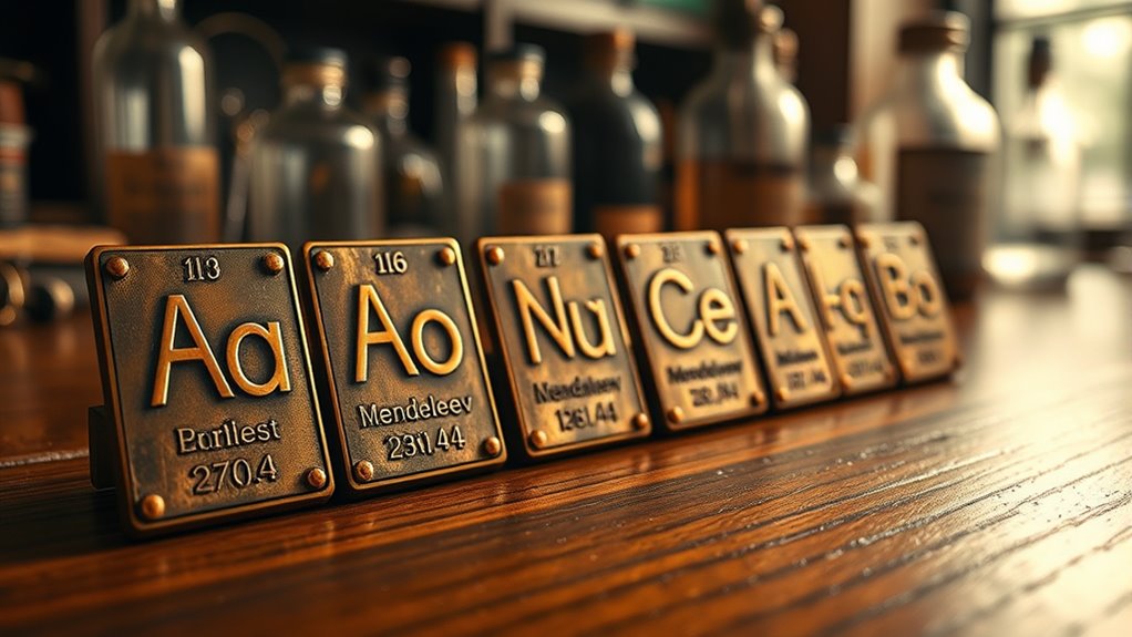 honoring scientists through element names
