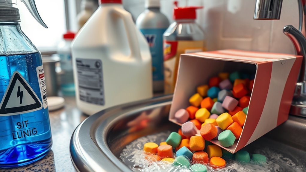 household chemicals uses and safety