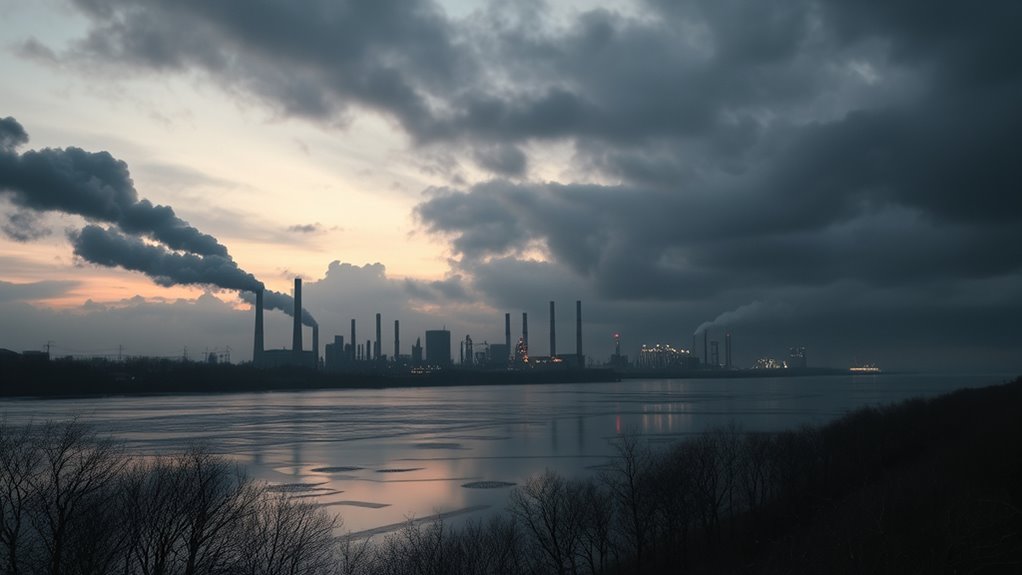 industrial pollution emission reductions