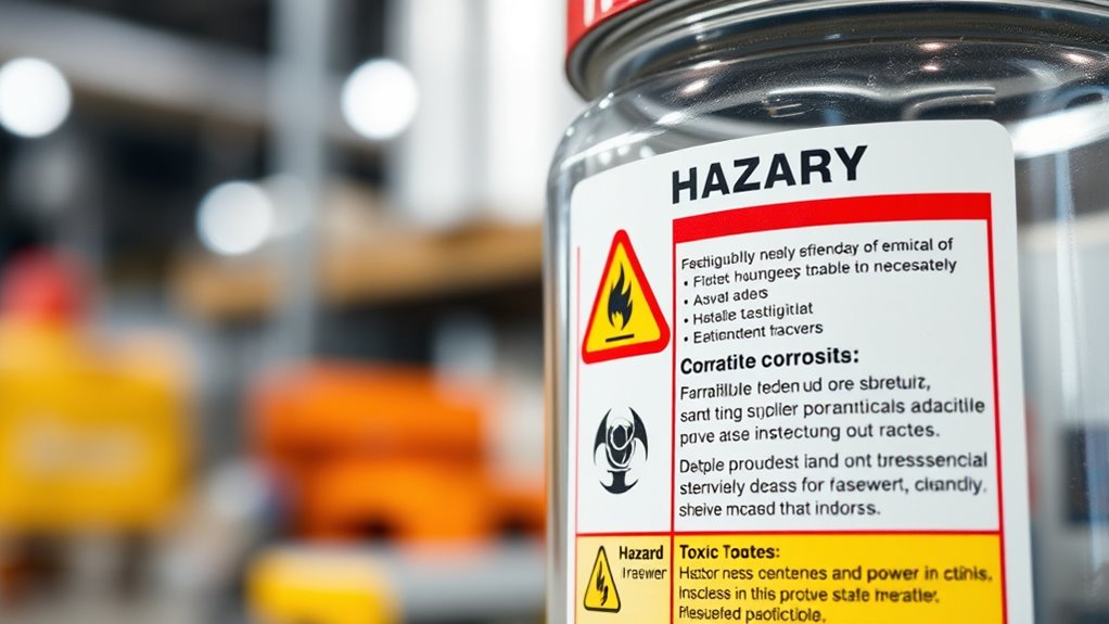 interpreting chemical safety labels